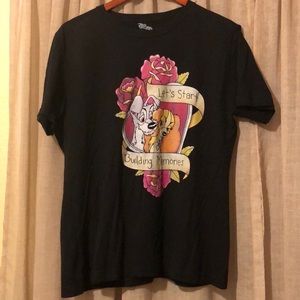 Disney’s Lady & The Tramp Tee “Let’s Start Building Memories”